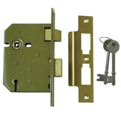 Yale PM320 3 Lever Mortice Sashlock  - 80mm (3")