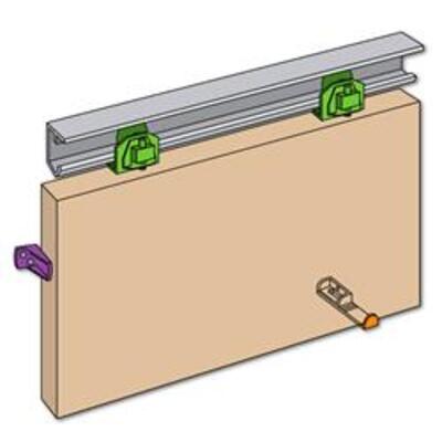 HENDERSON Senator Single Track Sliding Door Gear - 900mm