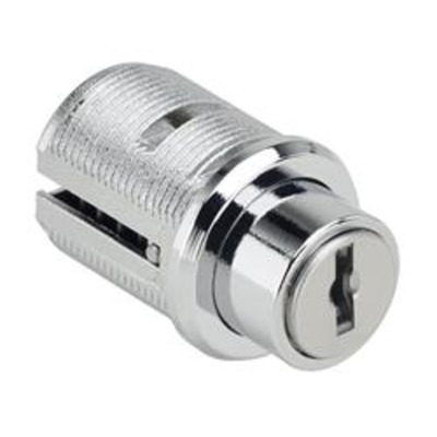 RONIS 14800 Round Furniture Push Pin Lock - 22.5mm CP Keyed alike