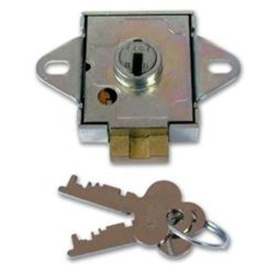 UNION 4348 7 Lever Deadbolt Locker Lock - 6mm KD