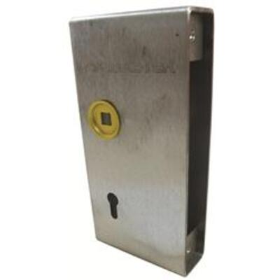 Gatemaster Rim Fixing Box For 5 Lever Securefast BS and non BS Sashlocks  - Fixing box