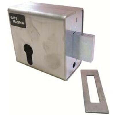 Gatemaster Double Throw Euro Deadlock and Rim Fixing Box  - 60mm