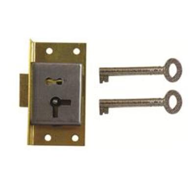 D14 1 LEVER CUT CUPBOARD LOCK - Right hand