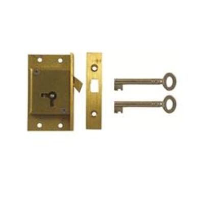 D21 2 LEVER CUT SLIDING DOOR LOCK  - AS6520 Left hand