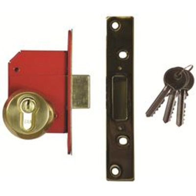Era BS8621:2004 Euro Escape Deadlock Complete Lockset  - 79mm (3")