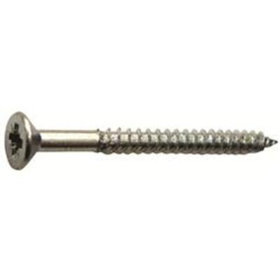 JCP Pozi Wood Screws  - 6mm  x 1.5"