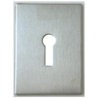 Souber Stick On UK Escutcheon  - Brass (PB)