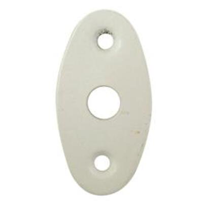 ERA 838 Mortice Rackbolt Escutcheon  - White (WH) stock