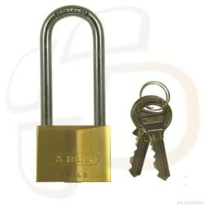 Abus 65 Series Keyed Alike Long Shackle Padlock  - Keyed alike on key 6405