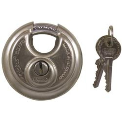 Abus 26 Series Premium Diskus Padlocks Keyed Alike 70mm 80mm & 90mm  - Keyed alike on key EE0226