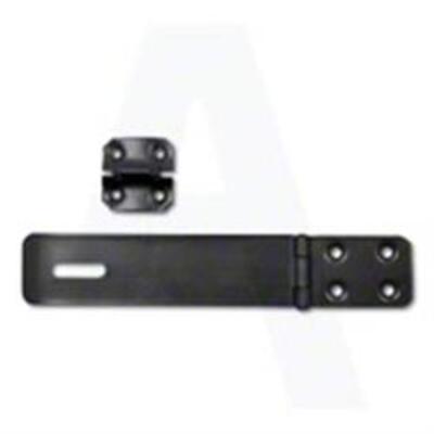 Asec Safety Hasp & Staple - Galvanised - 115mm
