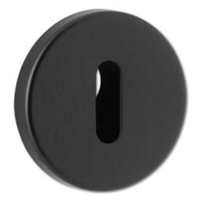 ASEC URBAN Concealed Fixing Mortice Escutcheon - Black (Visi)