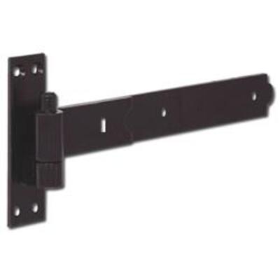 ASEC Straight Band & Hook - Black - 400mm