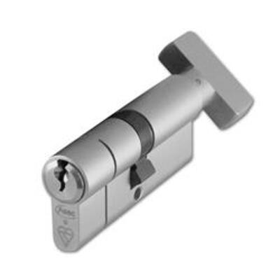 ASEC Kite BS 1 Star Kitemarked Euro Key & Turn Cylinder - 70mm 35/T35 (30/10/T30) KD SB Visi