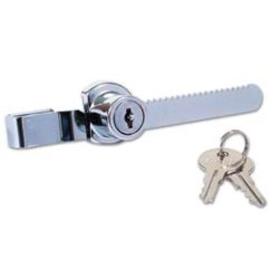 Hiatt 384B Rachet Showcase Lock - 17mm CP KD Boxed