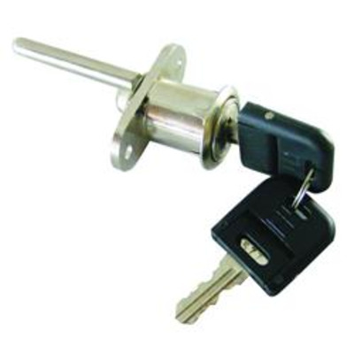 ASEC Twin Flange Fix Furniture Pedestal Lock - Pedestal Lock