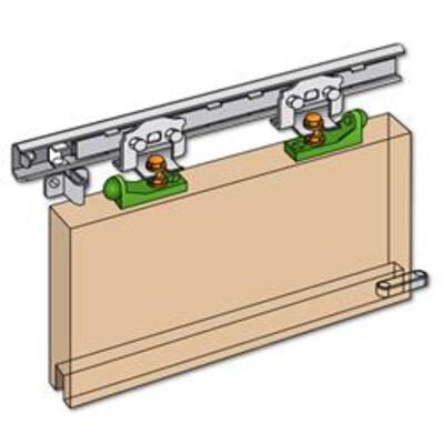 HENDERSON Marathon Junior Single Track Sliding Door Gear - 750mm
