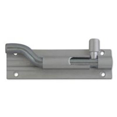 ASEC Aluminium Necked Barrel Bolt - 76mm Visi