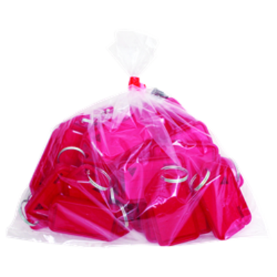 KEVRON ID30 Giant Tags Bag of 25 - Red x 25