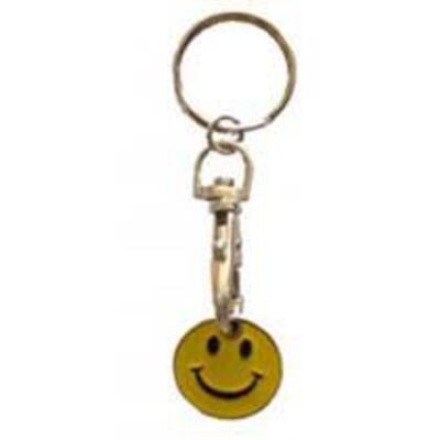 ASEC Trolley Token Key Ring - Union Jack