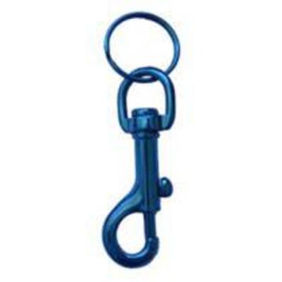 ASEC Metal Kamet Key Ring - Assorted Colours - Pack Of 12