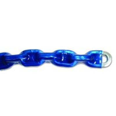 ENGLISH CHAIN Superquad High Security Welded Steel Chain - 10mm ZP 1.2m