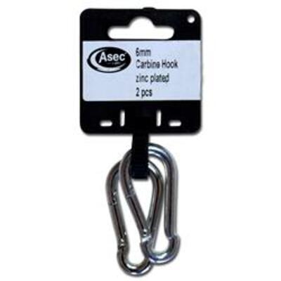 ASEC Steel Carbine Hooks - 6mm