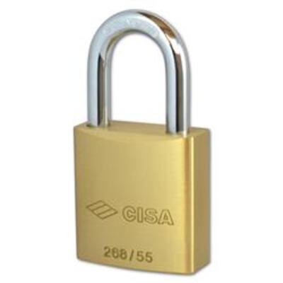 CISA 26810 55mm Padlocks Body - To Take Half Cylinder