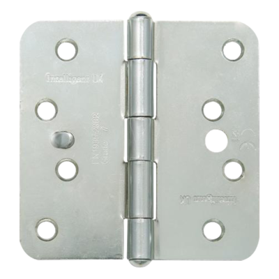 GRIDLOCK Fixed Pin Wide Butt Hinges - Radius - ZP