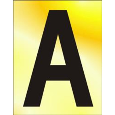 ASEC 75mm Brass Letters & Numerals - 2