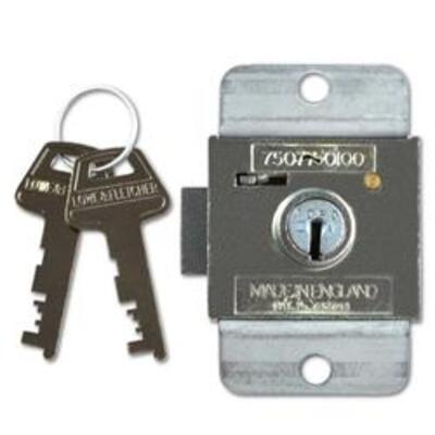 L&F 7 Lever Deadbolt Locker Lock - 16mm ZG KD