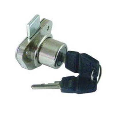 ASEC Deadbolt Furniture Lock Half Moon Plate - 22mm KD