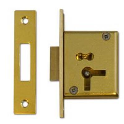 ASEC 15 4 Lever Cut Cupboard Lock - 64mm SB KD RH Visi