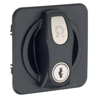 RONIS 23900 Master Keyed Black Flush Fit Handle - Black MK (CC Series) - stock HJ