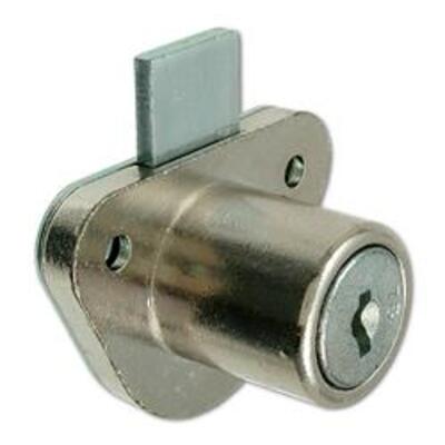 L&F 5880 Furniture Lock - 22mm BLK KD Bagged