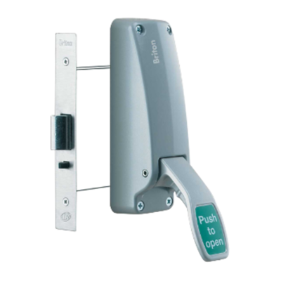 BRITON 389.N Push Pad Emergency Exit Mortice Nightlatch - L25916