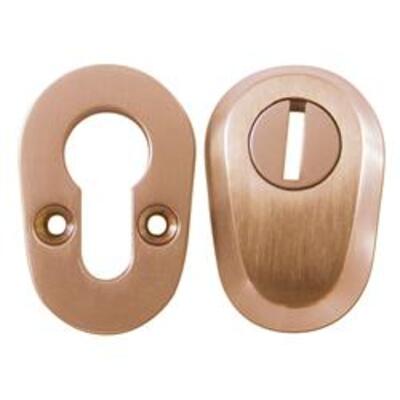 ASEC High Security Bolt Through Euro Escutcheon Set - AS10025