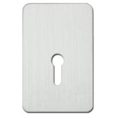 ASEC Self Adhesive 45mm x 70mm UK Mortice Escutcheon - AS10562
