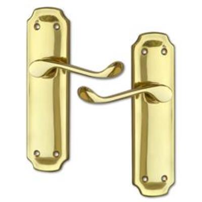 ASEC Birkdale Plate Mounted Lever Furniture - AS3621