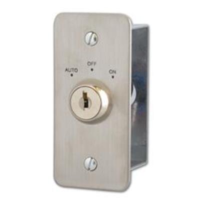 ASEC Three Position Key Switch Engraved - AS9854