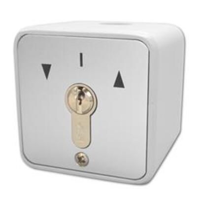 ASEC Roller Shutter Keyswitch With Cylinder - AS9806