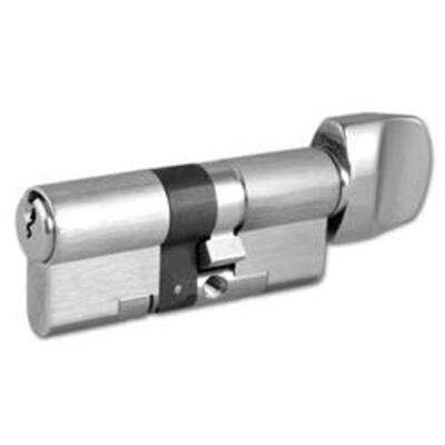EVVA EPS 3 Star Snap Resistant Euro Key & Turn Cylinder - L23762