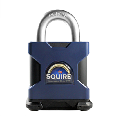 SQUIRE Stronghold Open Shackle Padlock Body Only To Take Scandinavian Oval Insert - L30663
