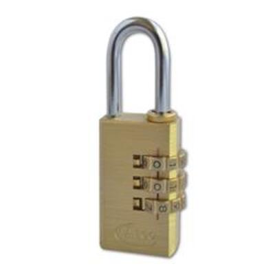 ASEC Brass Open Shackle Combination Padlock - AS2554