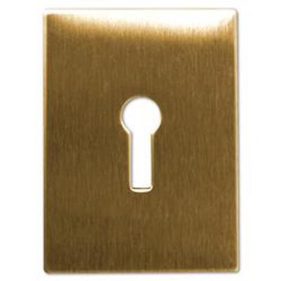 SOUBER TOOLS JE2 Self Adhesive UK Escutcheon - Brass