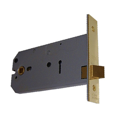 Union Horizontal Mortice Latches - Silver Or Brass Finish - 26773 SILVER FINISH - 152mm