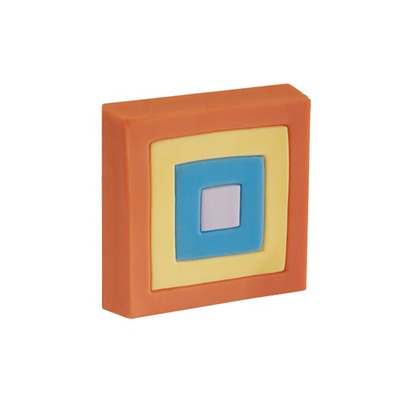Urfic Siro Orange Square Cabinet Knob - H156-40RU12 ORANGE SQUARE