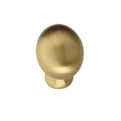 Urfic Round Cabinet Knob, Satin Brass - M6-35-02 SATIN BRASS