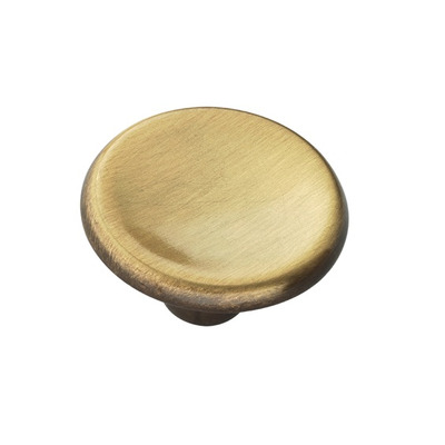 Urfic Bevelled Cabinet Knob, Bronze Brass - M7-35-03 BRONZE BRASS