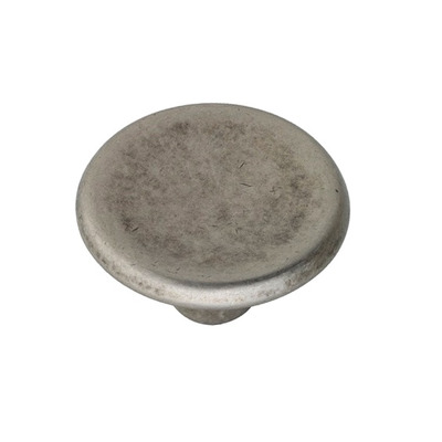 Urfic Bevelled Cabinet Knob, Pewter Effect - M7-35-12 PEWTER EFFECT
